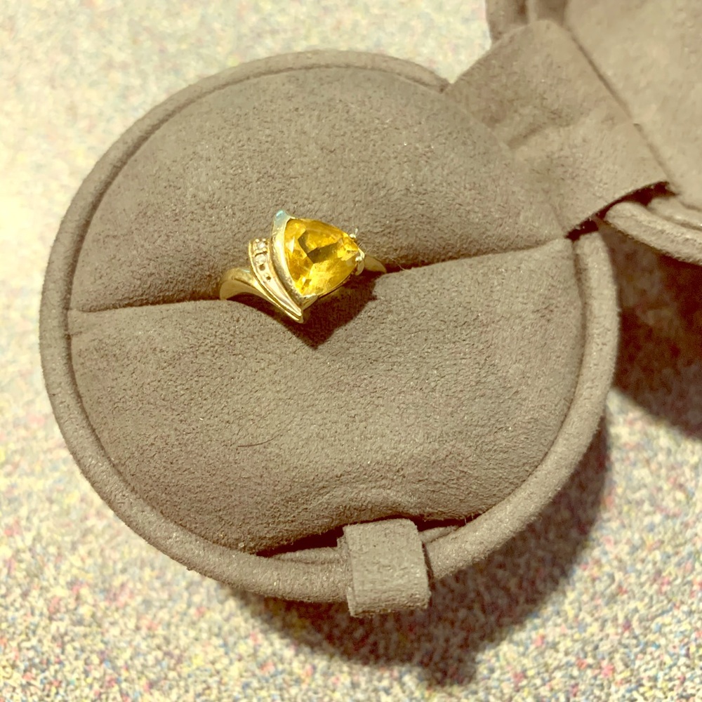 Citrine 14KGold Ring